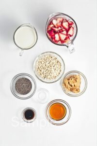 PB and Jam Overnight Oats - Set 4