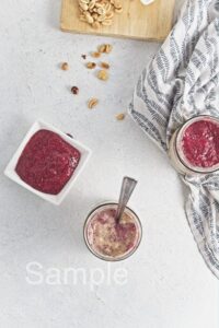 PB and Jam Overnight Oats - Set 1