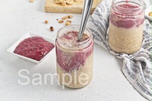 PB and Jam Overnight Oats - Set 1