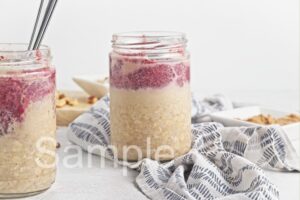 PB and Jam Overnight Oats - Set 1
