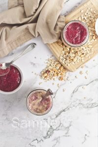 PB and Jam Overnight Oats - Set 2