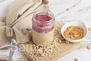 PB and Jam Overnight Oats - Set 2