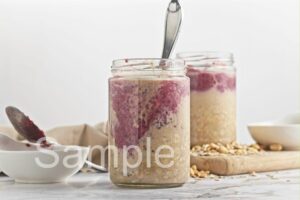 PB and Jam Overnight Oats - Set 2