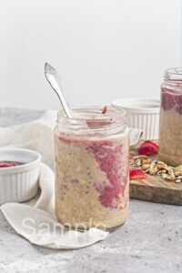 PB and Jam Overnight Oats - Set 4