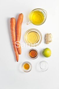 Roasted Cauliflower Barley Salad with Carrot Dressing - Set 4