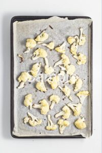 Roasted Cauliflower Barley Salad with Carrot Dressing - Set 4