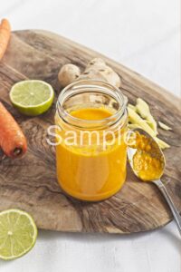 Roasted Cauliflower Barley Salad with Carrot Dressing - Set 1