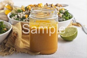 Roasted Cauliflower Barley Salad with Carrot Dressing - Set 1