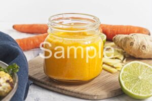 Roasted Cauliflower Barley Salad with Carrot Dressing - Set 2