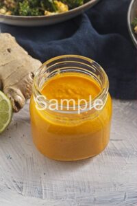 Roasted Cauliflower Barley Salad with Carrot Dressing - Set 2