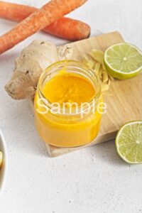 Roasted Cauliflower Barley Salad with Carrot Dressing - Set 4