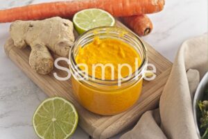 Roasted Cauliflower Barley Salad with Carrot Dressing - Set 5