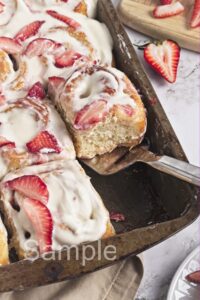 Strawberry Rolls - Set 4