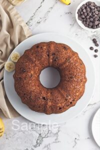 Banana Chocolate Chip Bundt - Set 1