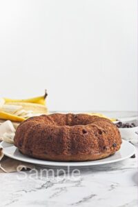 Banana Chocolate Chip Bundt - Set 1
