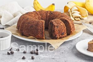 Banana Chocolate Chip Bundt - Set 2