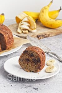 Banana Chocolate Chip Bundt - Set 2