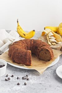 Banana Chocolate Chip Bundt - Set 2