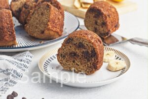 Banana Chocolate Chip Bundt - Set 4