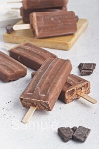 Chocolate Yogurt Popsicles - Set 1