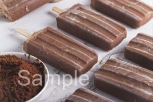 Chocolate Yogurt Popsicles - Set 2