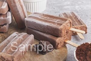 Chocolate Yogurt Popsicles - Set 4
