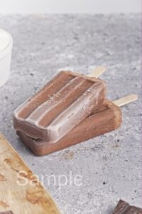 Chocolate Yogurt Popsicles - Set 4