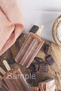 Chocolate Yogurt Popsicles - Set 5