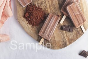 Chocolate Yogurt Popsicles - Set 5