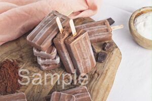 Chocolate Yogurt Popsicles - Set 5