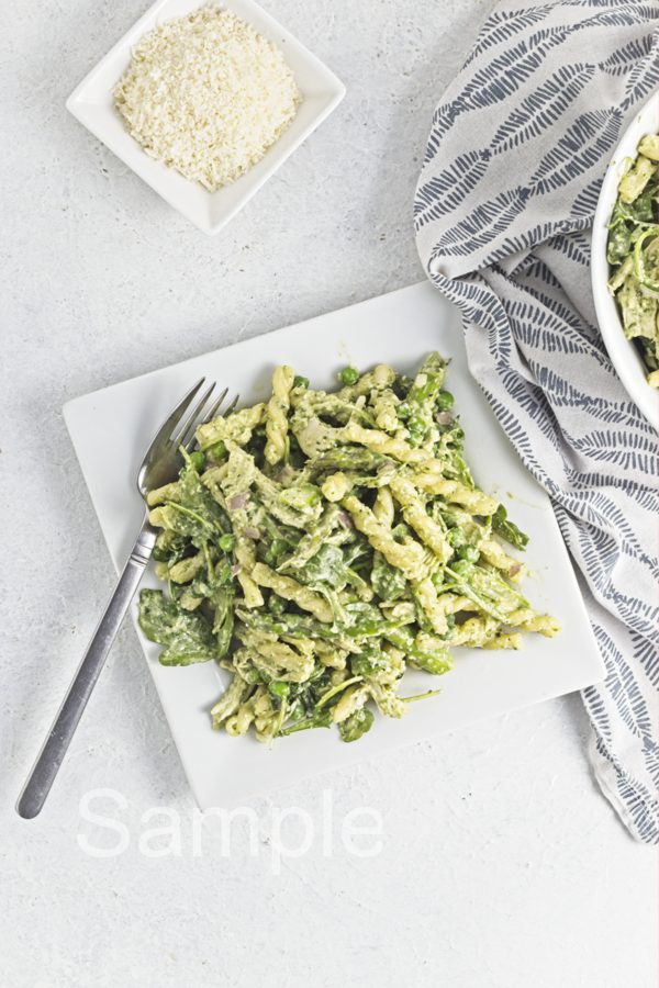 Creamy Pesto Chicken Pasta Salad - Set 5