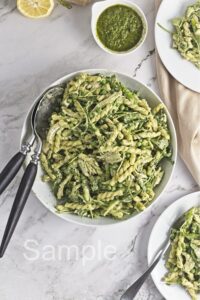 Creamy Pesto Chicken Pasta Salad - Set 2