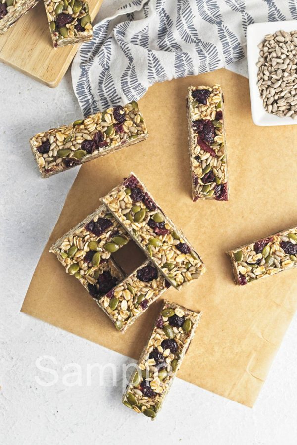 No-bake Granola Bars - Set 1