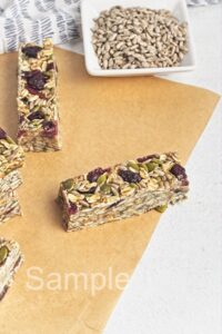 No-bake Granola Bars - Set 1