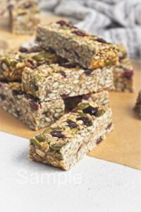 No-bake Granola Bars - Set 1