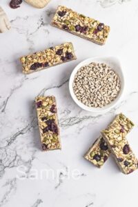 No-bake Granola Bars - Set 2