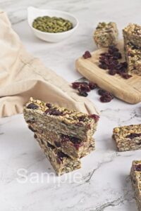 No-bake Granola Bars - Set 2