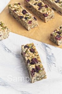 No-bake Granola Bars - Set 3