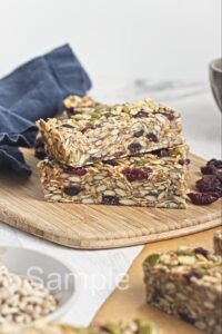 No-bake Granola Bars - Set 3