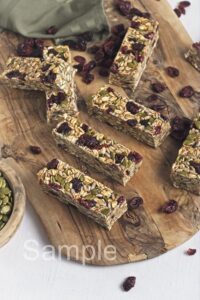 No-bake Granola Bars - Set 5