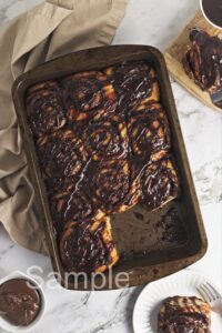 Nutella Cinnamon Rolls - Set 2
