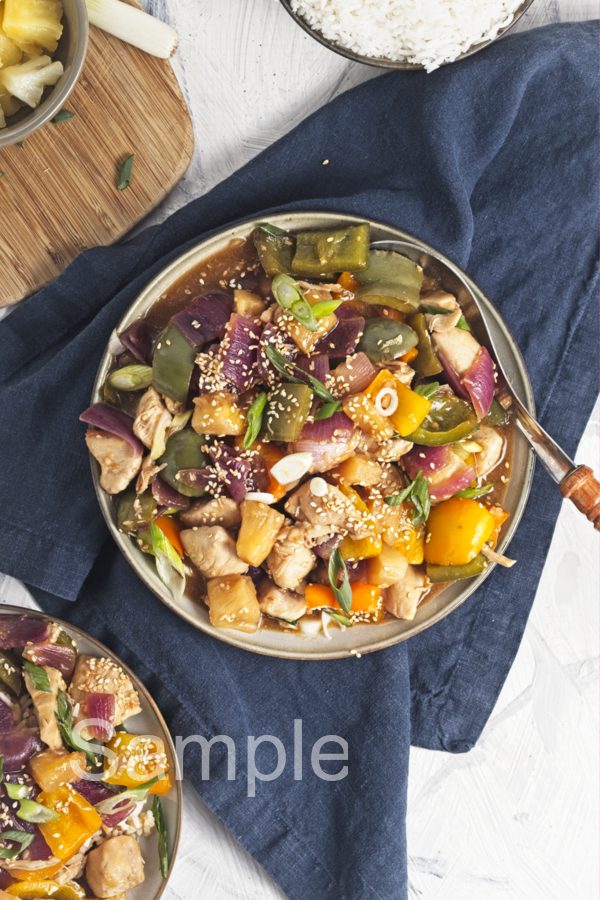Pineapple Chicken - Set 4