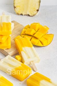 Pineapple Mango Popsicles - Set 1