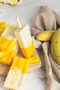 Pineapple Mango Popsicles - Set 2