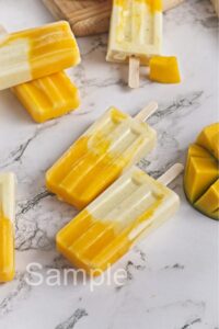 Pineapple Mango Popsicles - Set 2