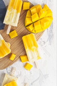 Pineapple Mango Popsicles - Set 3