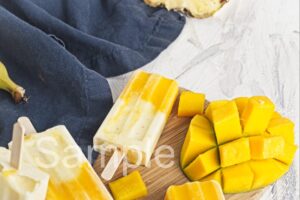 Pineapple Mango Popsicles - Set 3