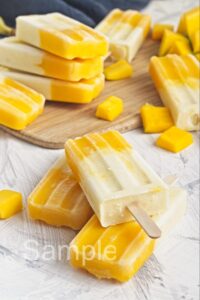 Pineapple Mango Popsicles - Set 3