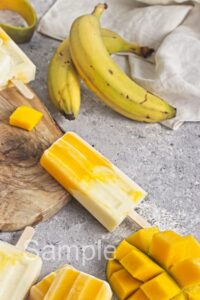 Pineapple Mango Popsicles - Set 4