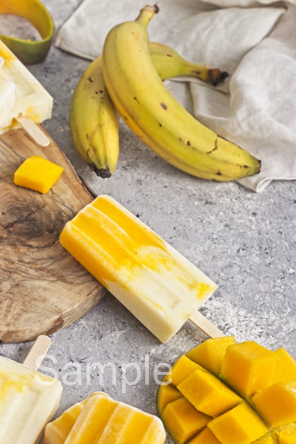 Pineapple Mango Popsicles - Set 4